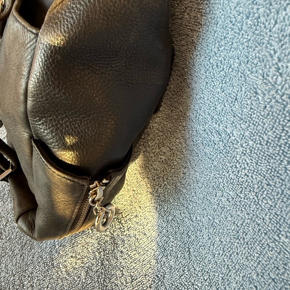 Women’s leather backpack purse - Picture 10 of 13